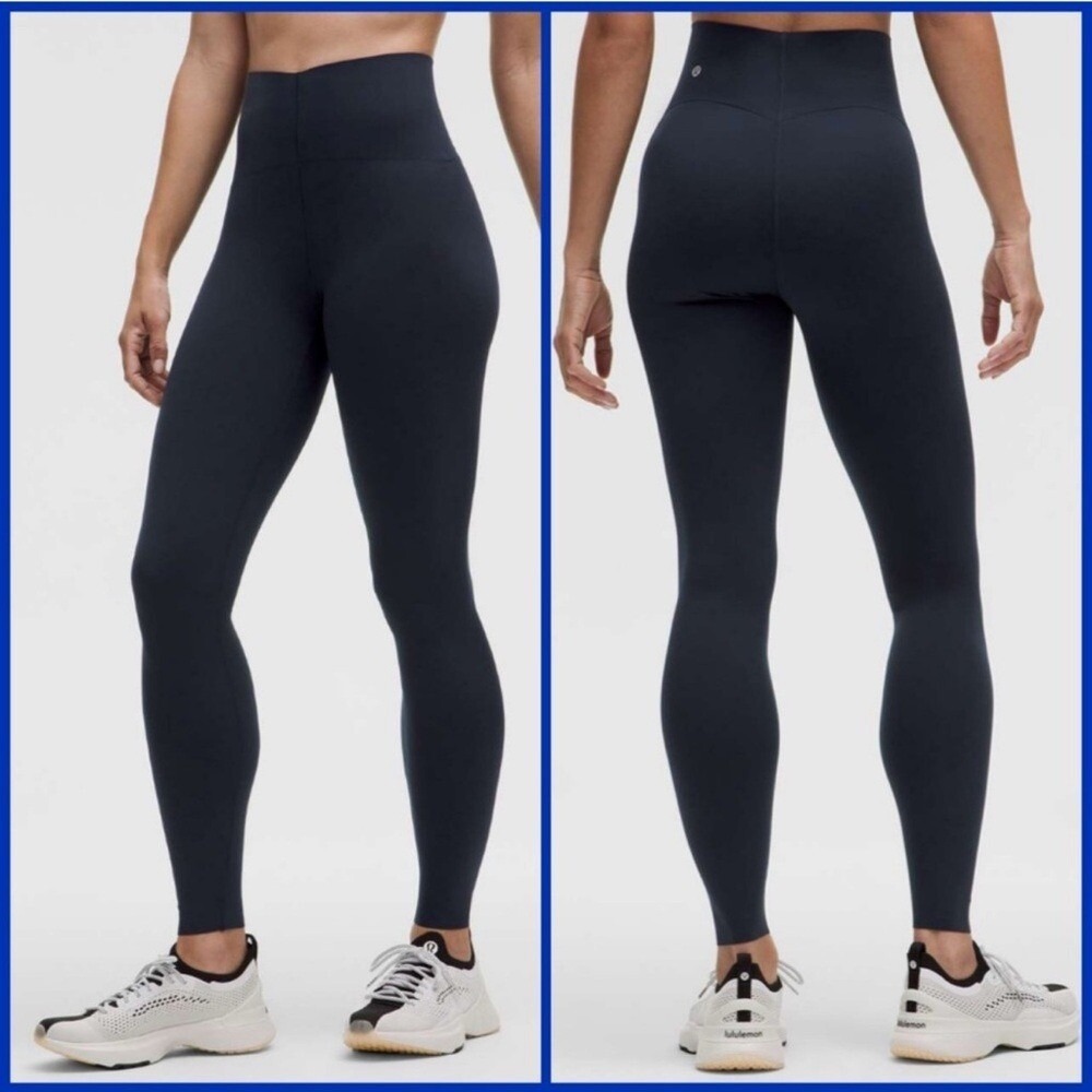 Lululemon Glow Up High-Rise Tight 25" True Navy blue size 4 NWT - Picture 2 of 8